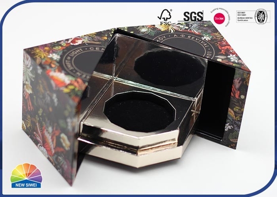 Diagonal Magnetic Open Paper Box Face Cream Gift Luxury Package