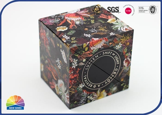 Diagonal Magnetic Open Paper Box Face Cream Gift Luxury Package