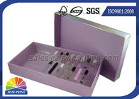 Custom Made Perfume Rigid Packaging Box With Plastic Blister Tray Inserts