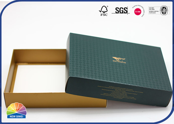 C1S Paper Lid And Base Folding Carton Box Package Customized Spot UV