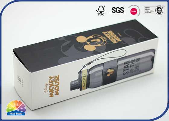 Drinking Cup Package Corrugated Paper Box Cartoon Locked Bottom