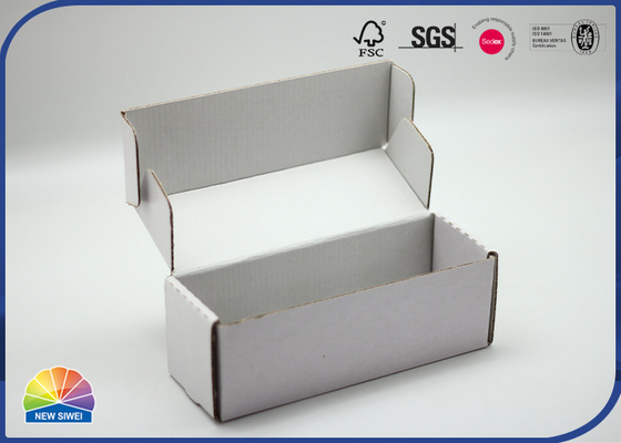 Printed Corrugated Packaging Box Square Customized Size OEM E Flute Boxes