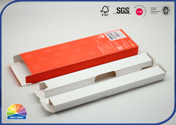 Customized Foldable Paper Carton With Glossy / Matte Lamination Surface Treatment