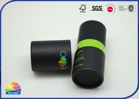 Recyclable Paper Packaging Tube With Glossy / Matte Lamination