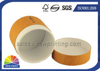 Customized Cylinder Paper Packaging Tube , Food Grade Round Paper Tube Containers