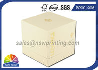 Perfume / Cosmetics Paper Gift Box Rigid Setup Boxes With UV Varnishing