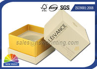 Perfume / Cosmetics Paper Gift Box Rigid Setup Boxes With UV Varnishing