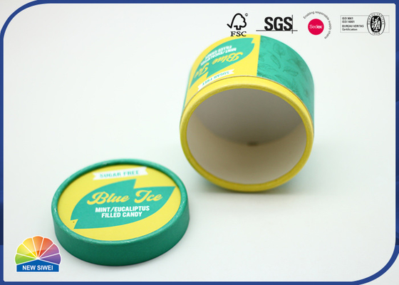 Customized 157gsm Coated Paper Cardboard Roll Tube With Logo