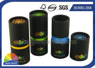 Eco - Friendly Paper Packaging Tube / Cardboard Round Paper Cans