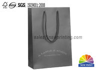 Cool Matte Lamination Cardboard Paper Bags , Shopping Garments Bags with LOGO printed