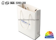 Laminated Cotton Rope Handle Single Logo Colour Paper Kraft Bag