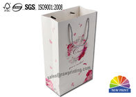 PP Rope Handle 	Custom Paper Shopping Bags With Fancy Design Printing