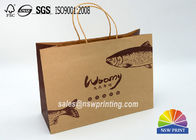 Custom Food Grade Recyclable Kraft Paper Packaging Bags For Sushi