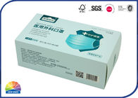 Face Mask Packaging Folding Carton Box OEM SGS Sedex Passed Uv Coating Finish