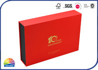 ISO Book Style Cardboard Flip Top Magnetic Gift Box