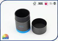 Electronics Product Packaging Black Paper Tube Matte Lamination
