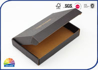 Custom Design Logo 1c Black Print E-Flute Corrugated Mailer Box