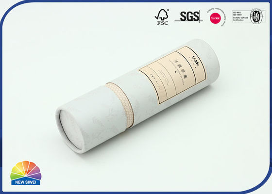 Biodegradable 5.5*19cm Paper Packaging Tube For Sketching Pencil