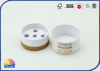 Gold Stamping Cardboard Tube Packaging Boxes With Custom Inserts