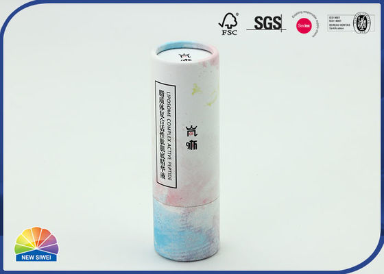 157gsm C2S Paper Custom Cardboard Tubes Care Essence Packaging