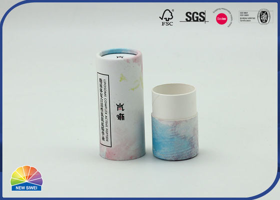 157gsm C2S Paper Custom Cardboard Tubes Care Essence Packaging