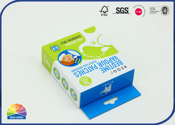 Medication Packaging Printed Folding Carton Box Reverse Uv Coating