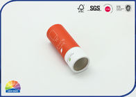 Recycle Cylinder Composite Paper Tube With Plastic Film Lid