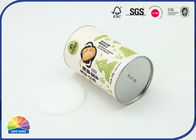 Plastic Cap Aluminum Foil Packaging Paper Tube For Preserved Fruit