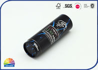 Glossy Lamination Packaging Paper Tube Silver Stamping