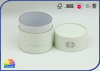 Soy Candle Packaging Round Cylinder Tube Box Customize Logo Box