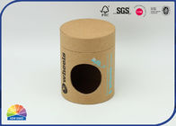 Customized Print Biodegradable Kraft Paper Packaging Tube Box