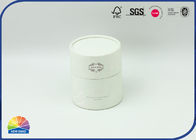 UV Print White Kraft Paper Packaging Tube Pack Artisanal Candle