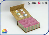 4c Print Matte Paper Hinged Lid Box For Candles Soaps