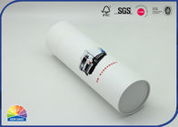 Matte Print Rigid White Cardboard Paper Tube For Tennis Balls