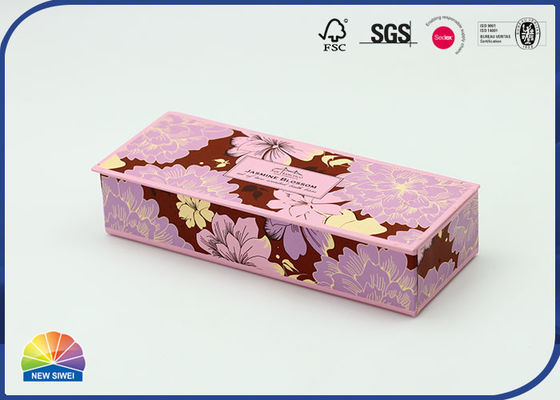 Soap Packaging Rectangle Hinged Lid Gift Box With Customized Logo