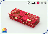 Matte Printing C1S paper Hinged Lid Gift Box Soap Candle Packaging