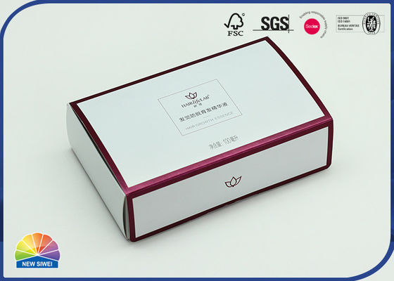 Cannabis Packaging Reverse UV Folding Carton Box For Hair Essence