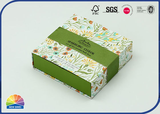 Chocolate Packaging Paper Box Double Door Open Paper Tape Box