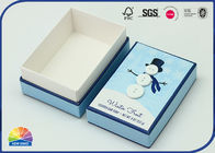 Snowman 350gsm C1S Paper Rigid Shoulder Box Buttons Decorated