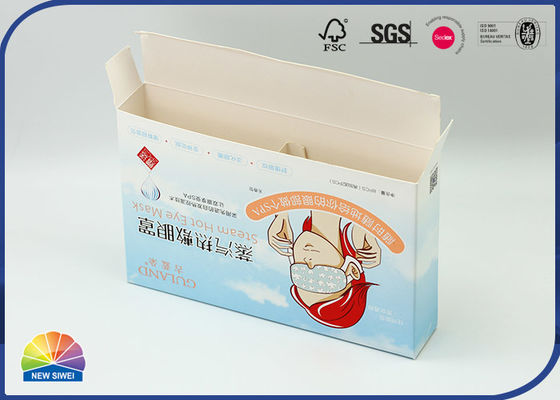 Reserve UV Folding Carton Box Pack Eye Mask Glossy Lamination