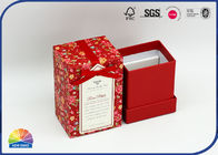 Bowknot Decorated Rose Soap Packaging Rigid Neck Box
