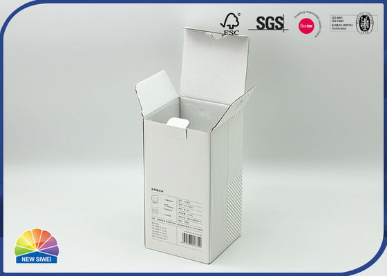 Printed E Flute Corrugated Paper Tuck End Tea Bottle Packaging Box