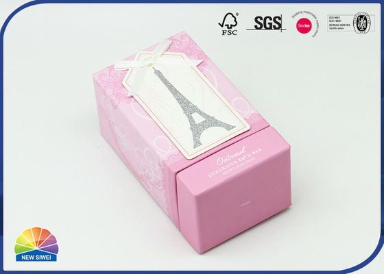 Recycled Paper Sturdy Rigid Shoulder Box For Lipstick Package