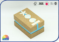 CMYK Print Telescopic Cardboard Paper Box With C1S Neck Exposed