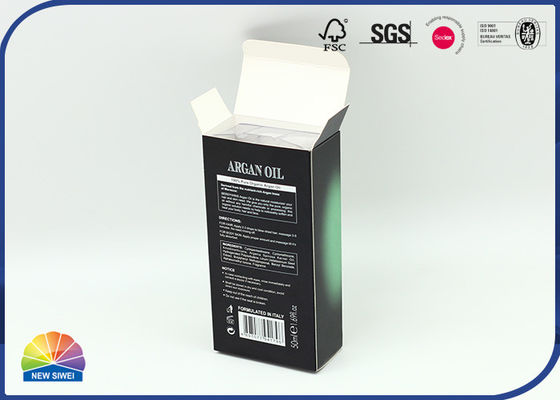 Biodegradable Reverse UV Printing Folding Carton Box With PET Tray