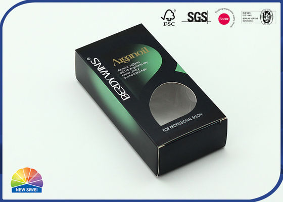 Biodegradable Reverse UV Printing Folding Carton Box With PET Tray