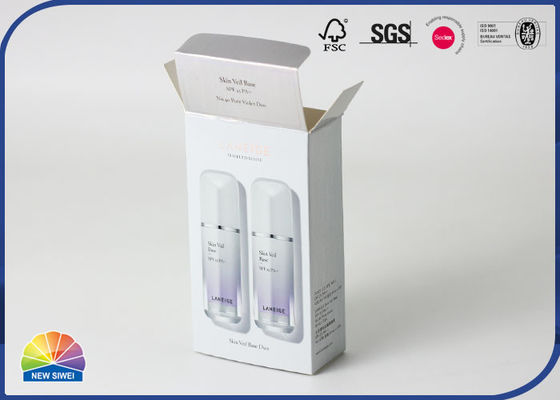UV Coating Print Paper Cardboard Cosmetic Packaging Box Varnishing