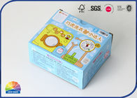 Flexo Print Corrugated Packaging Box Embossing For Plastic Toys