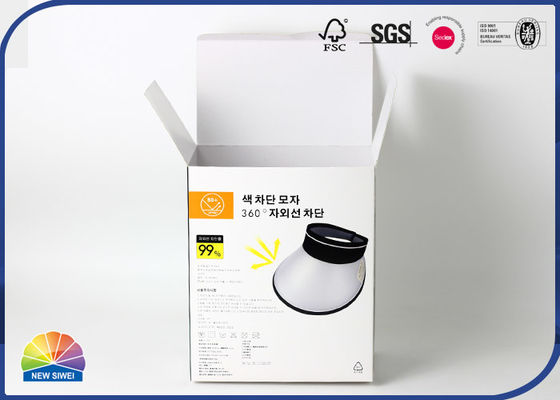 Sunhat Packaging E Flute Corrugated Printed Box Matte Lamination