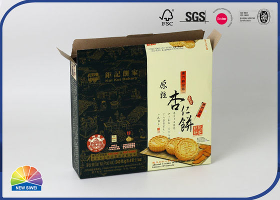 Chocolates Biscuits Flat Folding Carton Box Custom Offset Printing